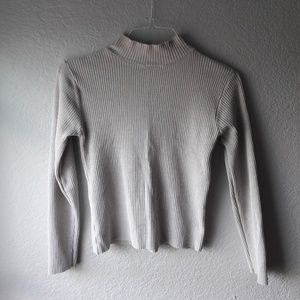 White Turle Neck
